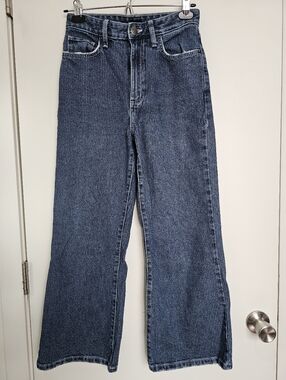 Lee Striped Cotton Blue Jeans 26
